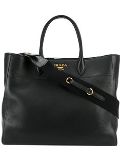 классическая сумка-тоут на плечо Prada