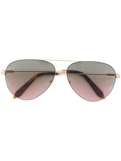 солнцезащитные очки-авиаторы Classic Victoria Feather Victoria Beckham