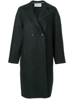 свободное двубортное пальто  Harris Wharf London