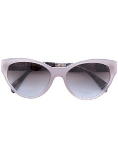 солнцезащитные очки в оправе кошачий глаз Prada Eyewear