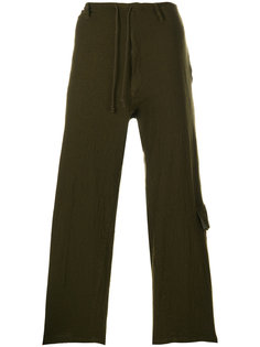 укороченные брюки  свободного кроя Yohji Yamamoto