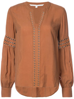 stud embellished blouse Veronica Beard