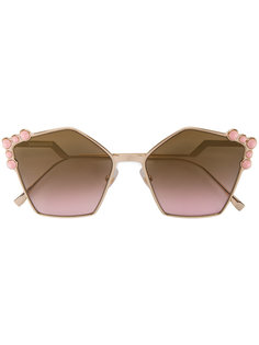 солнцезащитные очки кошачий глаз Fendi Eyewear