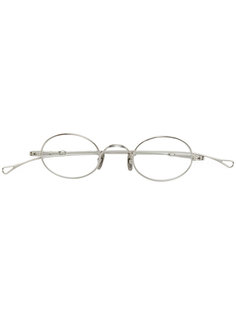классические очки в овальной оправе Lunor
