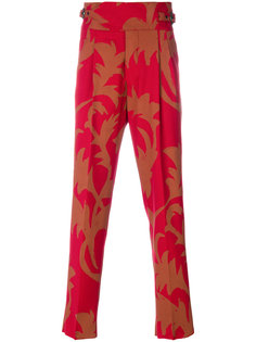 брюки со складками и поясом Vivienne Westwood