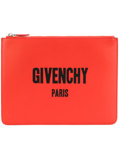 Iconic logo print pouch Givenchy