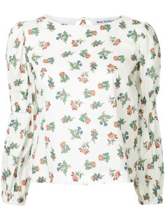 блузка с цветочным принтом Molly Goddard
