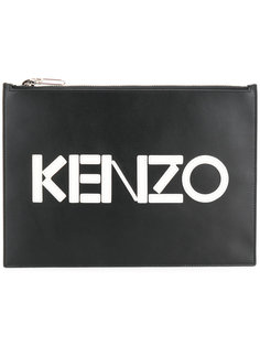клатч дизайна колор-блок Kenzo