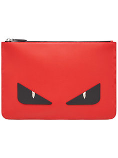 Bag Bugs-appliqué pouch Fendi