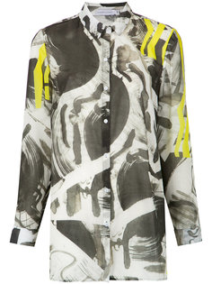 abstract print shirt Mara Mac