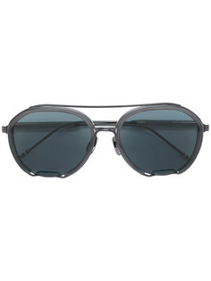 солнцезащитные очки с оправой "авиатор" Thom Browne Eyewear