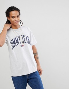 Серая футболка из капсульной коллекции Tommy Jeans Collegiate - Серый Hilfiger Denim