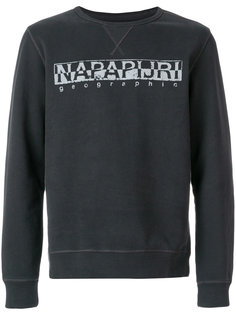 logo print sweatshirt  Napapijri