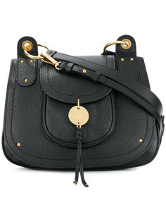 logo plaque shoulder bag See By Chloé