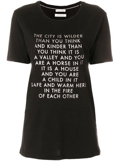 The City Is Wilder T-shirt Each X Other