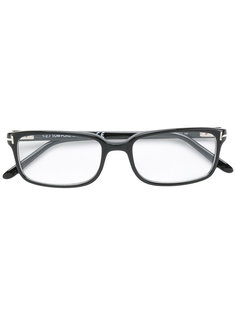 очки в прямоугольной оправе Tom Ford Eyewear