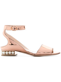 embellished heel sandals Nicholas Kirkwood