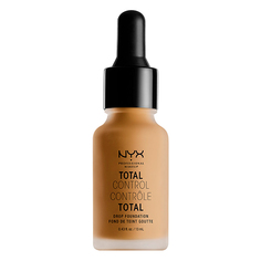 Основа тональная для лица `NYX PROFESSIONAL MAKEUP` TOTAL CONTROL DROP FOUNDATION тон 15 caramel