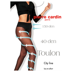 Колготки женские `PIERRE CARDIN` `CITY LINE` TOULON 40 den (Nero) р-р 2