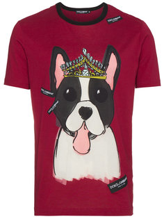 футболка Chinese Frenchie Bulldog Dolce & Gabbana