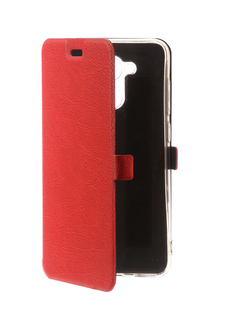 Аксессуар Чехол Huawei Honor 6C Pro CaseGuru Magnetic Case Glossy Red 101437