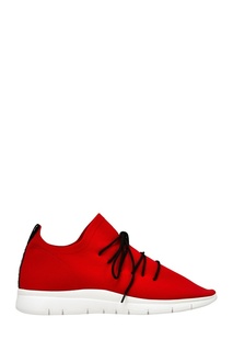Красные текстильные кроссовки Joshua Sanders
