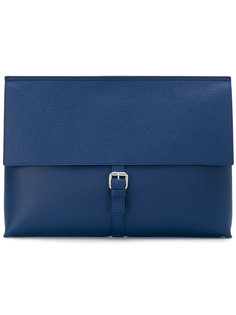 foldover buckle clutch Orciani