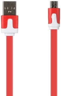 Кабель Red Line Lite micro-USB 1м (красный)