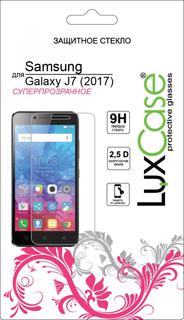 Защитное стекло Защитное стекло Luxcase Glass для Samsung Galaxy J7 (2017) (глянцевое)