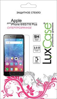 Защитное стекло Защитное стекло Luxcase Glass для Apple iPhone 6/6S/7/8 Plus (глянцевое)