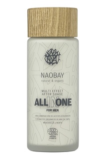 Мужской крем после бритья / All in One Multi-effect after Shave, 100 ml Naobay