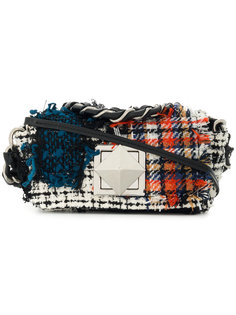 Le Copain patchwork tweed shoulder bag Sonia Rykiel