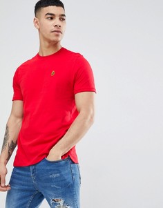 Красная футболка с короткими рукавами Luke Sport Traff - Красный