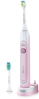 Электрическая зубная щетка PHILIPS Sonicare HealthyWhite HX6762/43 розовый