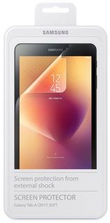 Защитная пленка SAMSUNG ET-FT380CTEGRU для Samsung Galaxy Tab A 8.0&quot;, 8&quot;, прозрачная, 2 шт