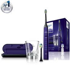 Электрическая зубная щетка PHILIPS Sonicare DiamondClean HX9372/04 сиреневый