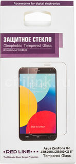 Защитное стекло для экрана REDLINE для Asus Zenfone Go ZB500KL/ZB500KG, 1 шт [ут000010286]