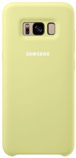 Чехол (клип-кейс) SAMSUNG Silicone Cover, для Samsung Galaxy S8, зеленый [ef-pg950tgegru]