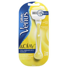 Бритва GILLETTE VENUS&amp;OLAY, с 1 сменной кассетой [80243618]