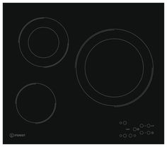 Варочная панель INDESIT RI 360 C, электрическая, независимая, черный