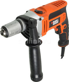 Дрель ударная BLACK &amp; DECKER KR705K-XK