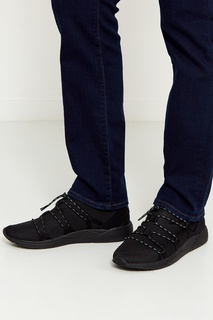 Черные кроссовки из текстиля Arkk