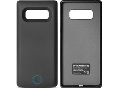 Аксессуар Чехол-аккумулятор Samsung Galaxy Note 8 DF sBattery-23 6500mAh Black