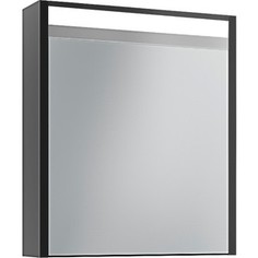 Зеркальный шкаф Edelform Карино 60, черный с эбони (2-752-43-S)
