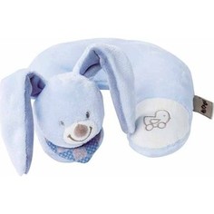 Игрушка мягкая Nattou Подголовник Neck pillow Alex & Bibiou Кролик 321365