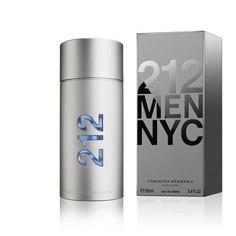 Туалетная вода `CAROLINA HERRERA` 212 NYC MEN (муж) 100 мл            а/п 8411061341605