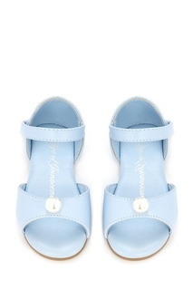 Голубые сандалии с жемчужиной Mila Age of Innocence