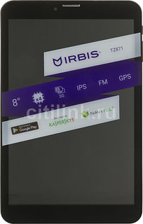 Планшет IRBIS TZ871, 1GB, 16GB, 3G, Android 4.4 черный