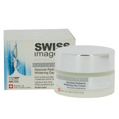 Крем для лица SWISS IMAGE WHITENING CARE дневной осветляющий выравнивающий тон кожи SPF-17 50 мл