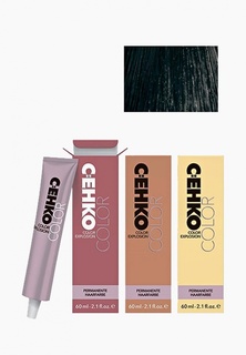 Краска для волос Cehko Color Explosion 1/1 Сине-черный/Blau schwarz 60 мл